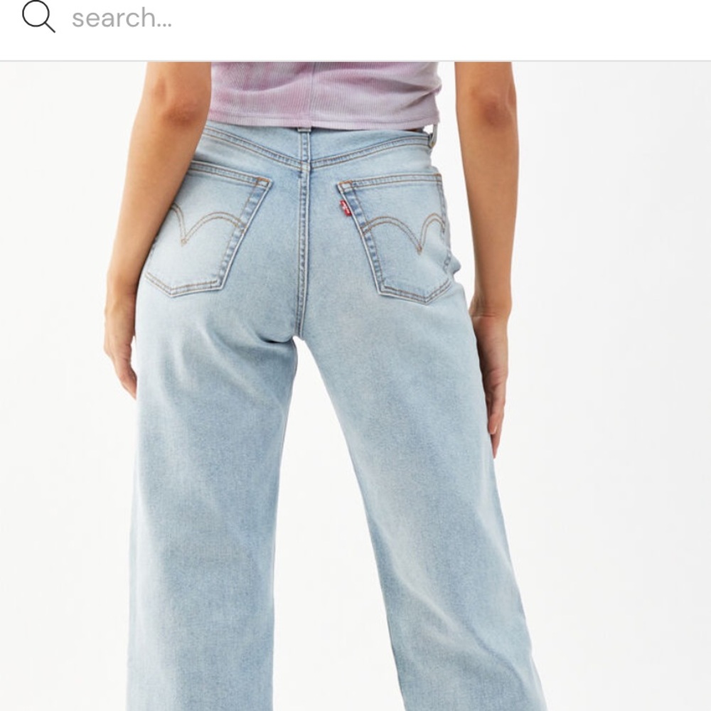 Levi’s ribcage straight leg jeans